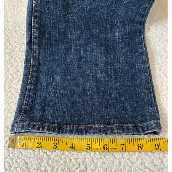 Levi's 515 Jeans Women's Boot Cut Med Wash Denim Stretch Size 14 Long/Curvy - Picture 3 of 9